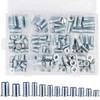 Legpador A total of 130 screw-in nuts, threaded insert wood