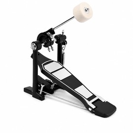 Adjustable Bass Drum Pedal — Aluminum Alloy Kick Pedal for Acoustic & Electronic Drums, Smooth Chain Drive, Stable & Responsive for Beginner to Semi‑Pro Drummers