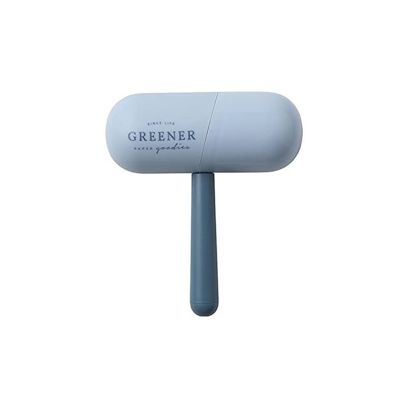 Lint Roller Three Colours with 6 Refills (Blue)