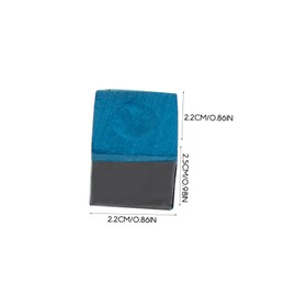 Mipcase 12Pcs Pool Cue Chalk Friction Increasing Powder for Billiard Games Non Clumping Smooth Coating Essential Pool Table Supplies for Training and Matches