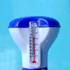 Pool Chlorine Dispenser Water Thermometer Floating Pond Thermometer Outdoor Swimming