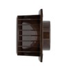 H&C VENT Brown Exhaust Hood Vent 190 mm with 125