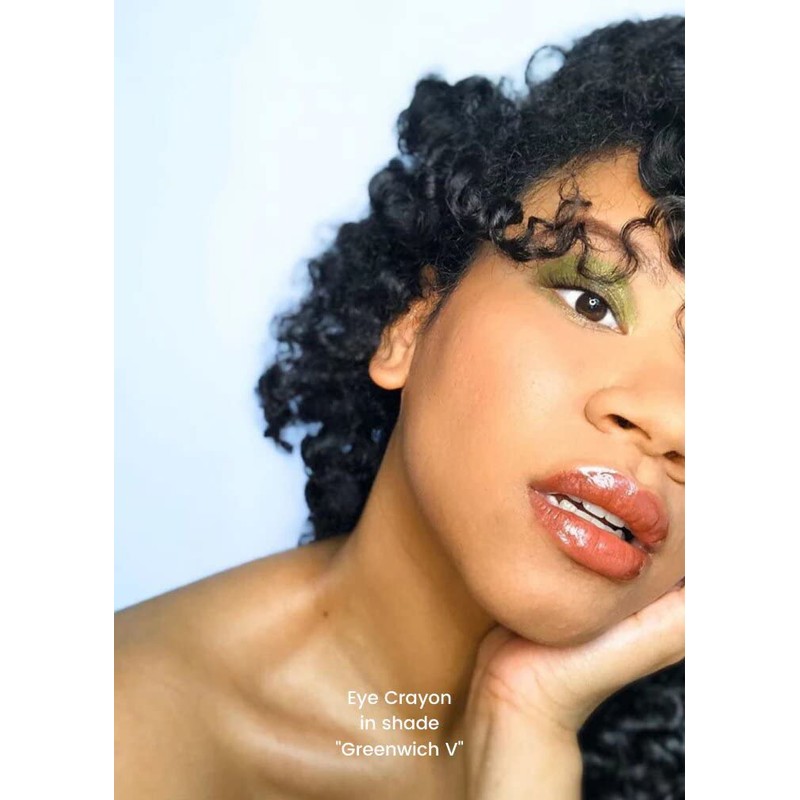 M2U NYC Eye Crayon, Silver, Illuminates and Hydrates