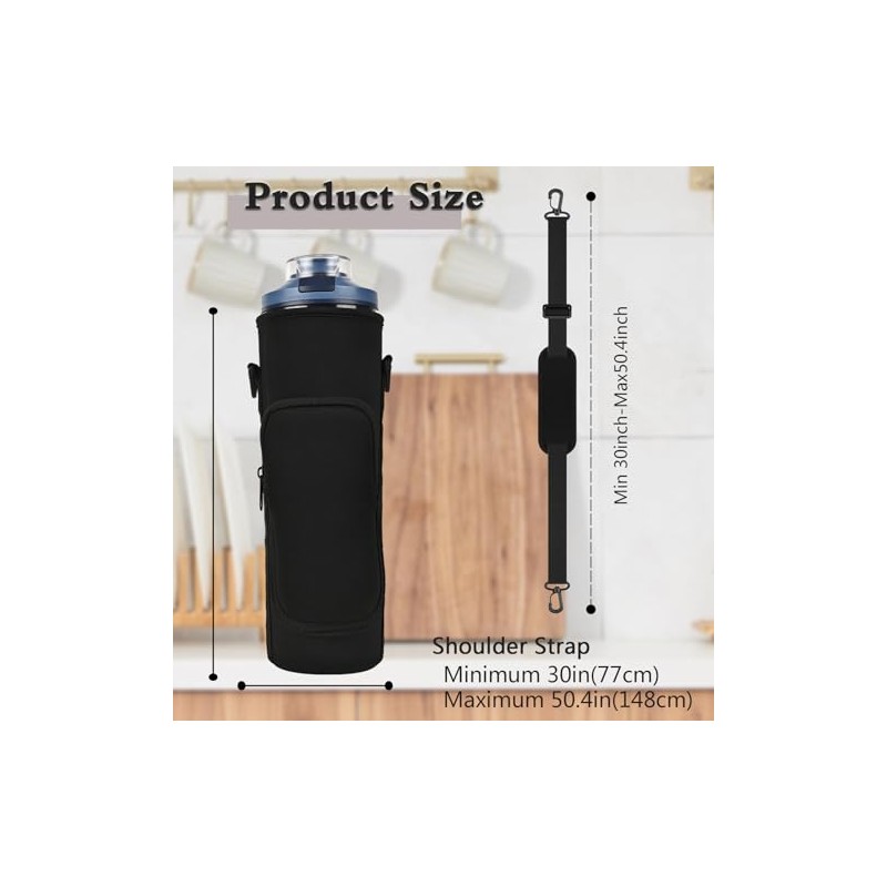 Stylish Portable Blender Storage Bag with Shoulder Strap