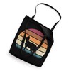 Retro Vintage Sunset Kitten Feline Pet Sphynx Cat Tote Bag