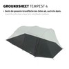 Wechsel Groundsheet For Tempest 4 Additional Tent Ground Camping Tarpaulin