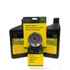 John Deere Original Equipment Oil Change Kit, Includes Wrench - (2) TY22029 + AM107423 + TY26639