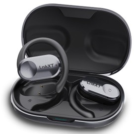 LnkXT for Open Ear Headphones, True Wireless Earbuds, Bluetooth Headphones,16.2mm Speakers, Bluetooth 5.4 Headset with Mic for Meeting/Sports/Running/Cycling/Driving/Gaming/Gym/Travel