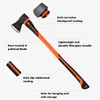 Chopping Axe, Hand Axe, Camp Hatchet for Splitting Kindling and