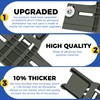 Romalon Upgraded W10350375 W10712395 Dishwasher Top Rack Adjuster Kit
