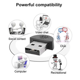 KooingTech Mini USB Microphone, Pc Laptop Desktop Microphone, Portable Studio Speech Microphones Recording, Driver-Frees Plug-and-Play Microphones