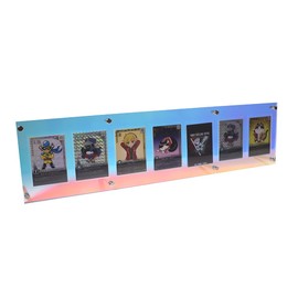 Shield PRO 7 Rows Aurora Trading Card Display Case Screw Down Storage Display Storage 7 Sheets