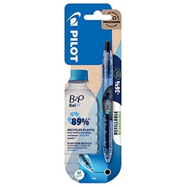 Pilot Pen 2719701BC - B2P Bottle to Pen Gel Pen Begreen M 0.7 mm Black