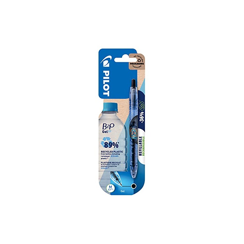 Pilot Pen 2719701BC - B2P Bottle to Pen Gel Pen