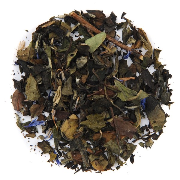 Organic Positively Tea Company, Açaí White Tea, Loose Leaf, 16 Ounce