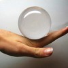 Juggle Dream 65mm Clear Acrylic Contact Juggling Ball - Transparent