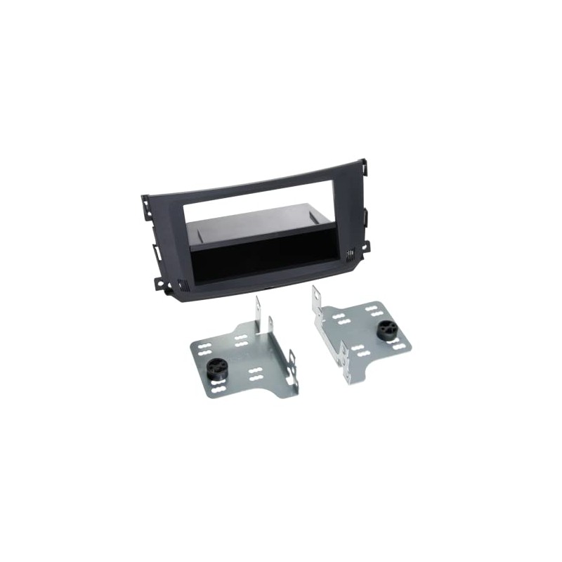 Fascia Smart Fortwo Facelift Ab 09/2010 2-Din With Shelf