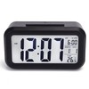 DTL Digital Alarm Clock LED Display with Temperature Big Larger