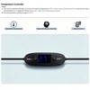 5V USB Digital Temperature Controller Socket, 0-60°C Adjustable Thermostat with