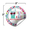 Like You A Lot Cute Llama Themed Valentine Party Favor