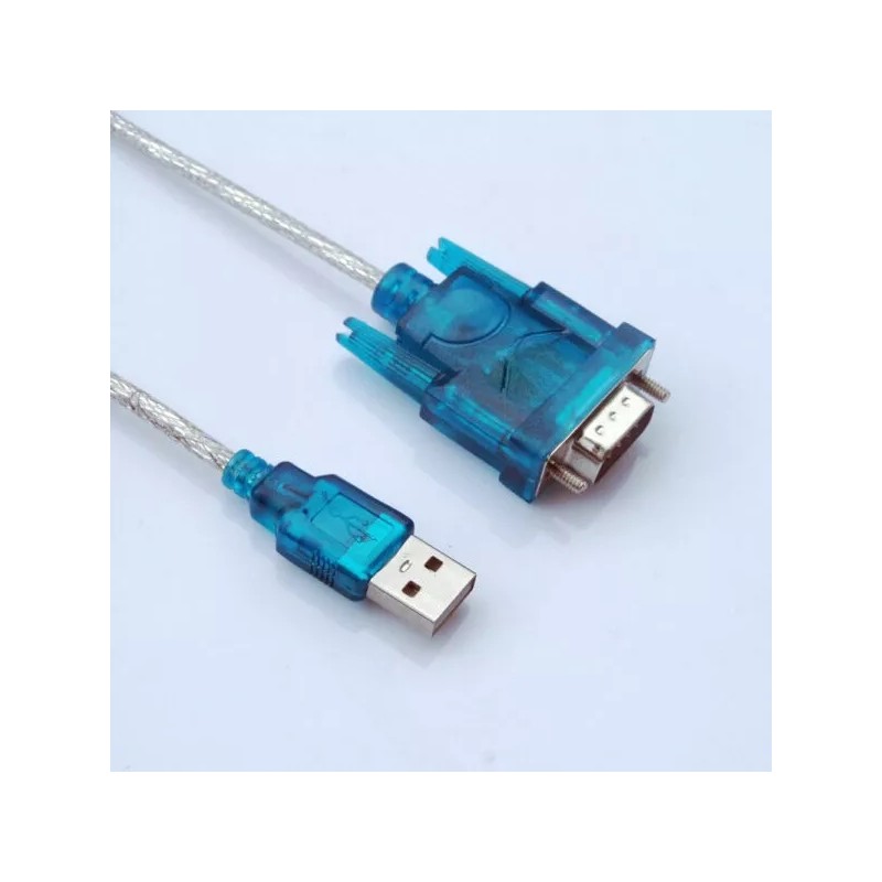 EGTMA Adaptador Rs232 Serial Dv9 Macho A Usb 2.0 Macho