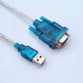 EGTMA Adaptador Rs232 Serial Dv9 Macho A Usb 2.0 Macho
