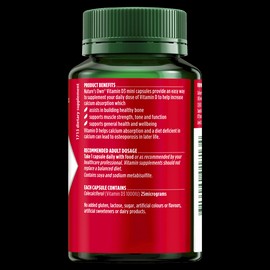 Nature's Own Vitamin D3 1000IU - Vitamin D - 200 Capsules