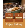Ymiton Non-Stick Bread Loaf Pan, 9x5 Inch, Ceramic Coating, Aluminized