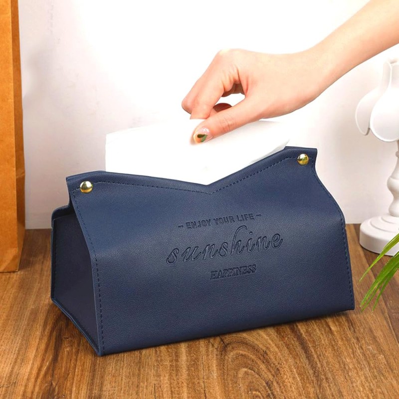 LOYELEY Tissue Case, Stylish, Scandinavian Design, Cover, Tissue Box, PU