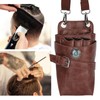 Barber Scissor Pouch Holster with Belt Hairdressing Waist Holder Case