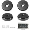 1/4" Camera Accessories Fixed Adapter Camera Tripod Head Durable Metal