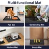 Under Sink Mat 34" x 22" Waterproof Kitchen Cabinet Mat,