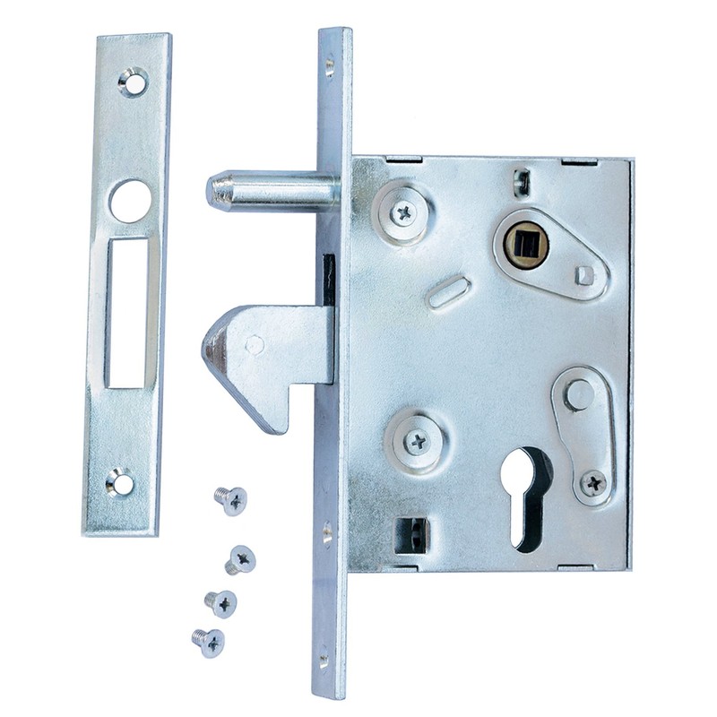 KeyMet F-60 Hook Mortice Lock for Sliding Door Lock for