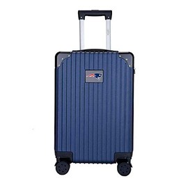 Denco 21-inch Two-Toned Hardside Carry-On Luggage Spinner, Navy