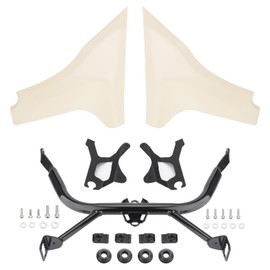Kiawnia Motorcycle Side Fairing Panel Bracket, Spoilers Cover Support for Harley Touring CVO Road Glide FLTRXSE 2023 & CVO Road Glide ST FLTRXSTSE 2024 (Unpainted)