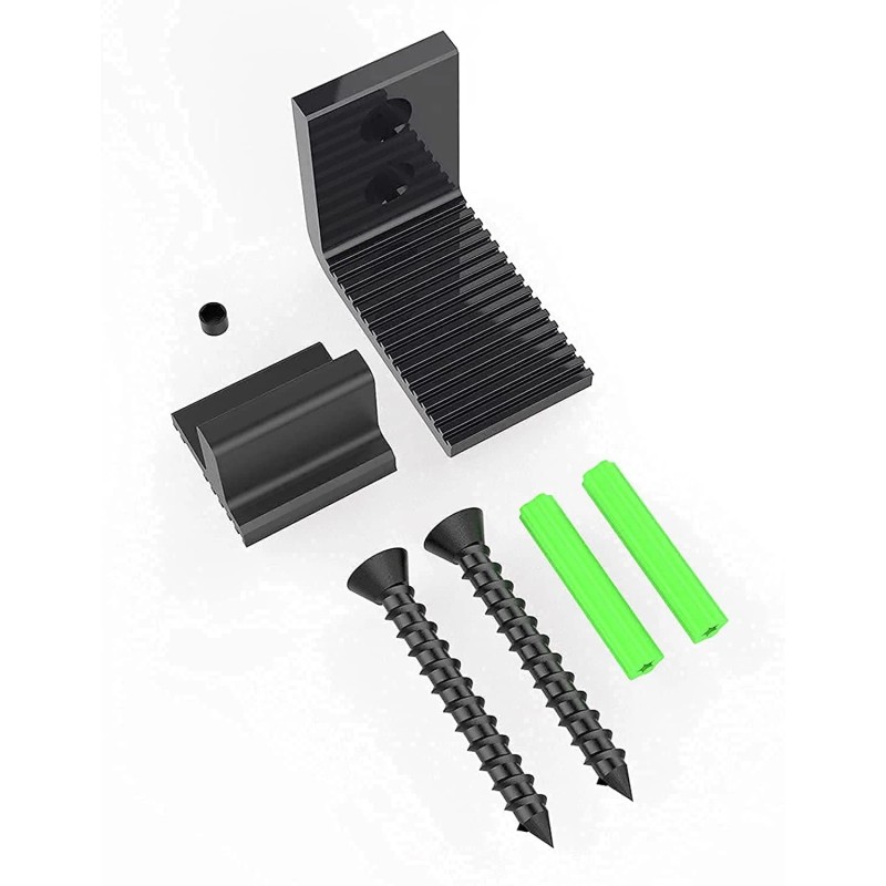 Ccjh 1PC Floor Fuide for Barn Door Hardware No Drilling