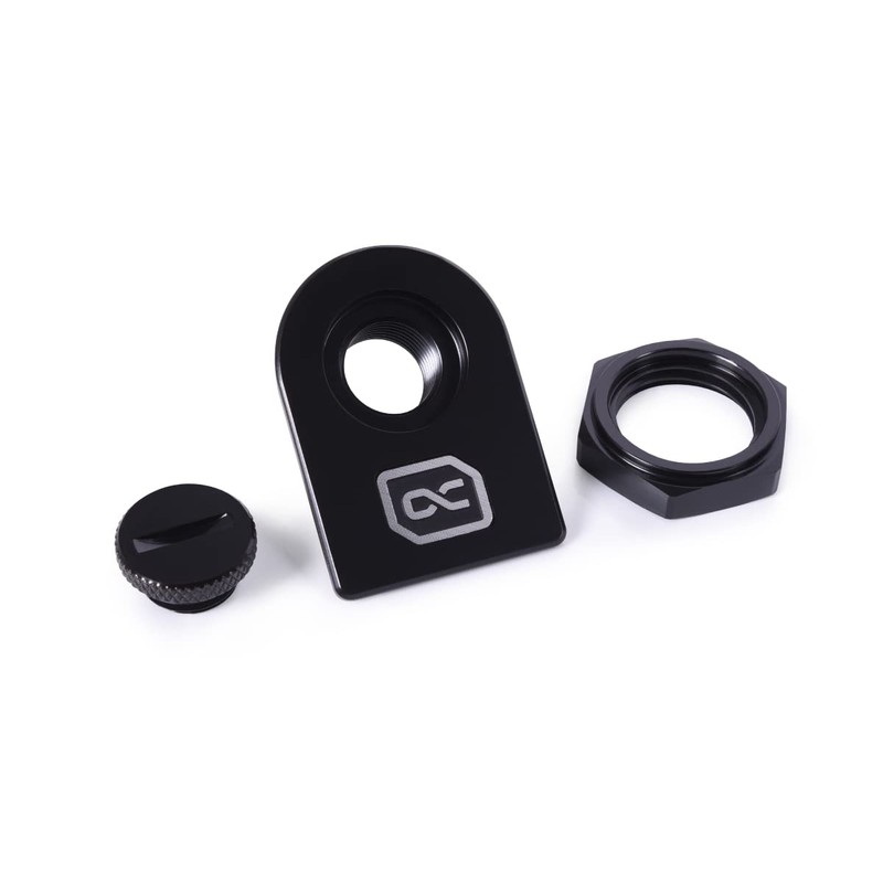Alphacool Apex Fillport Water Cooling Filling - G1/4" Connector, Black,