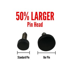 Handle Release Pins Compatible with Milwaukee Packout | Handle Quick Release Pins for Milwaukee Packout | Handle Removal Kit for Packout | Handle Mod for Packout