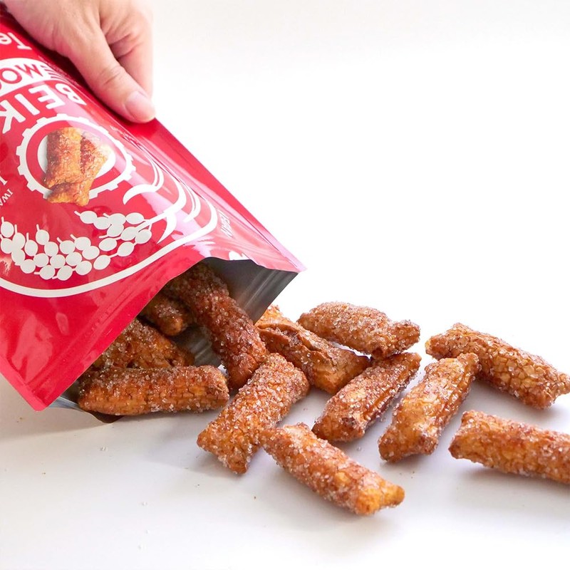 [Beika Mochi] Teriyaki Flavor Japanese Rice Mochi Snack | Zarame