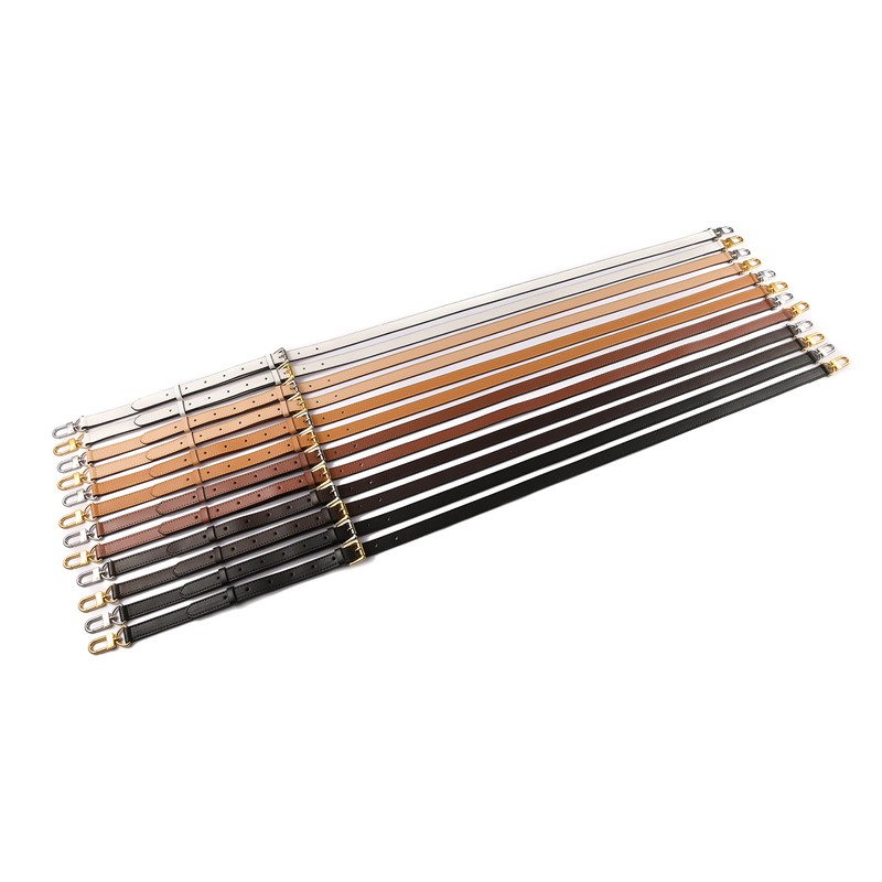 LDKJ Vachetta - Correa cruzada ajustable de cuero para mujer,