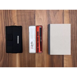 DuroEdge Rotring fountain pen, KUNST & PAPER SKETCHBOOK and DUROEDGE SKETCH COMPANION