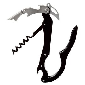 Capitano Waiter's Corkscrew, Sure-Grip Handle-Black
