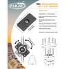 Folbe F063 - Universal Rail Mount Kit - Fits 1.040"-1.35"