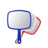 OMIRO Hand Mirrors with Handle, Square M, Pack of 3