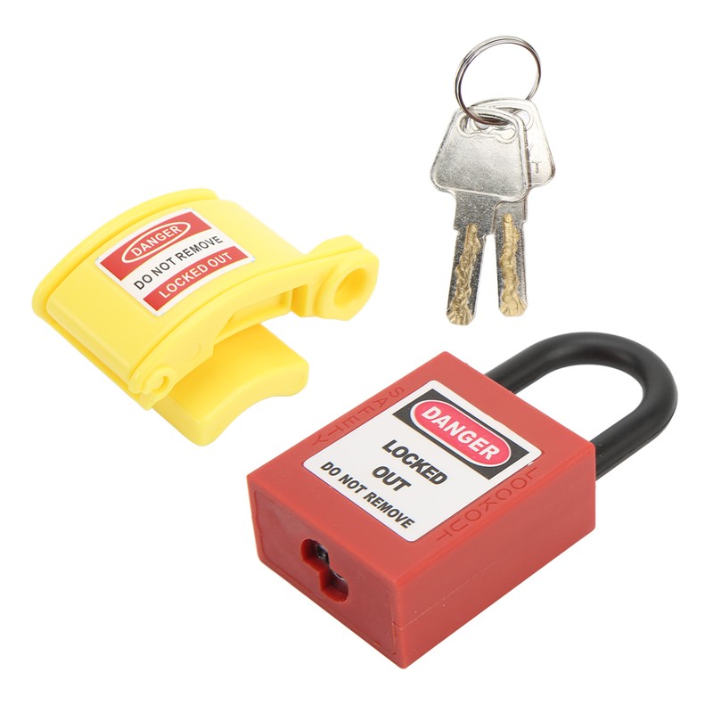 Industrial Plug Lockout Engineering Plastic Nylon Waterproof Safety Lockout Kit