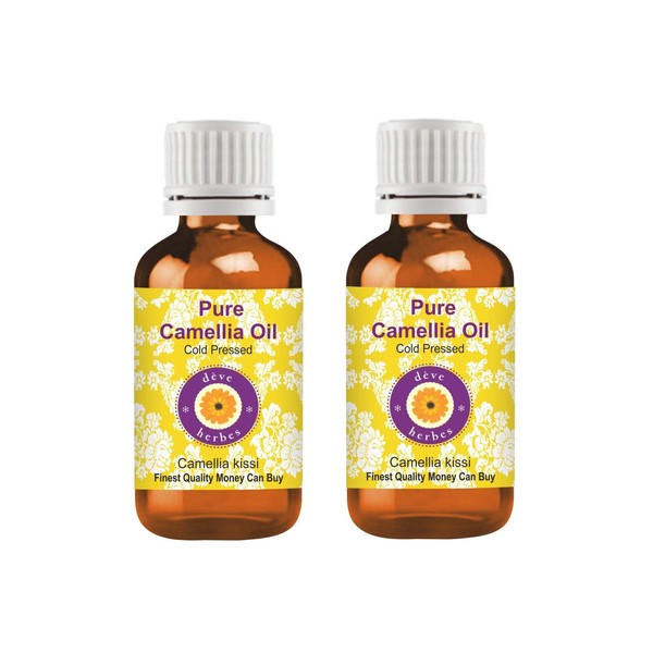 Deve Herbes Pure Camellia Oil (Camellia kissi) Cold Pressed (Pack