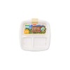 Sunnap PT-19CPM Disposable Tableware, White, 7.5 x 7.5 inches (19