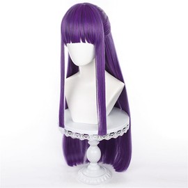Sizuuenn Funeral Freeren Fern Wig, Cosplay, Heat Resistant Wig, High Temperature Hair Yarn, Cosplay Wig, Dedicated Network, For Events, School Festivals, Cultural Festivals, Photography, Disguise