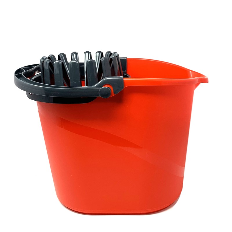 PLASTIFIC Strong and Durable Plastic Bucket with Carry Handle -