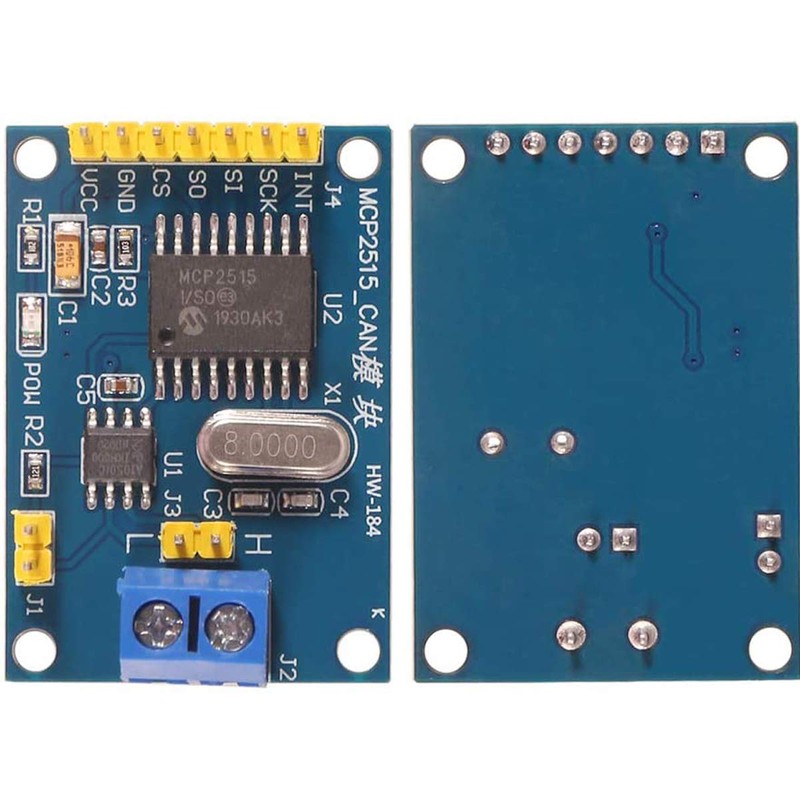 Youmile 2pcs MCP2515 CAN Bus Module DC 5V TJA1050 Behavior